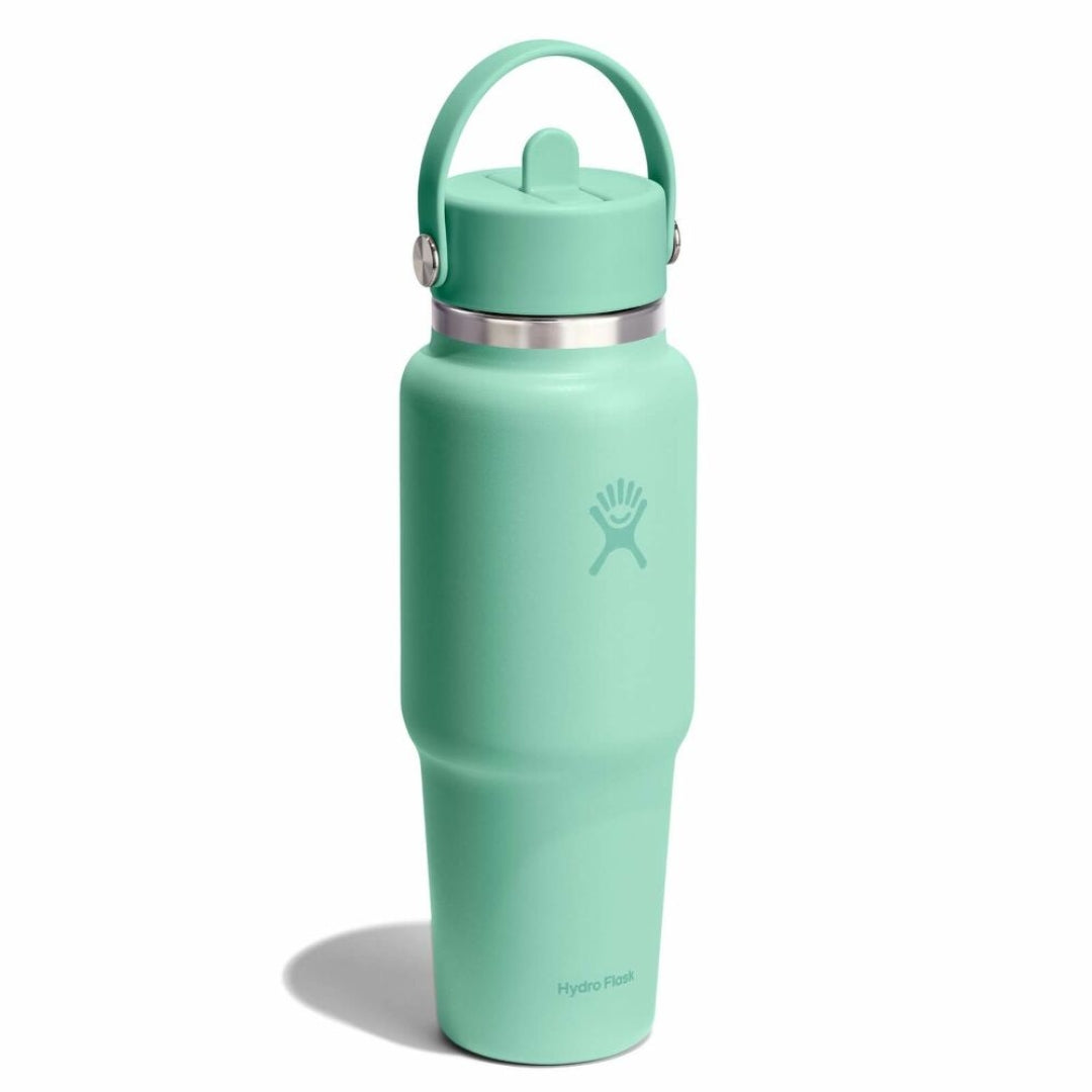 Hydro Flask Travel Bottle with Flex Straw | Mermaid Green