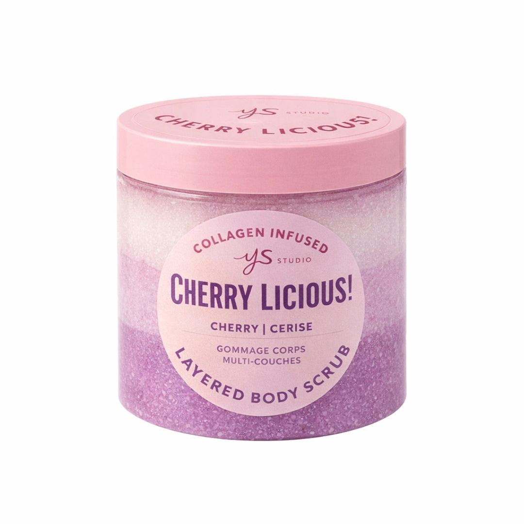 Layered Body Scrub | Cherry