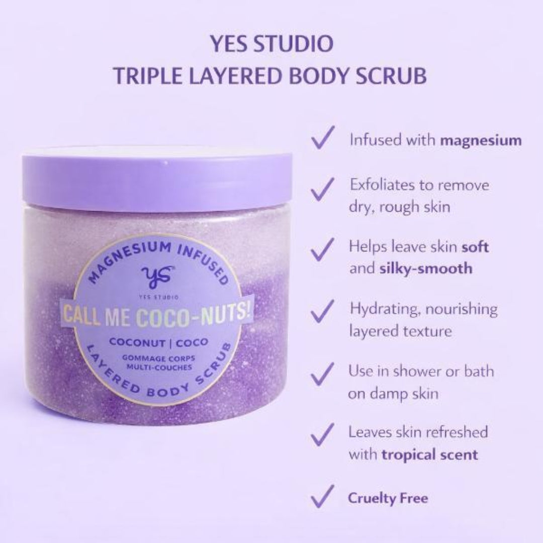 Layered Body Scrub | Coconut