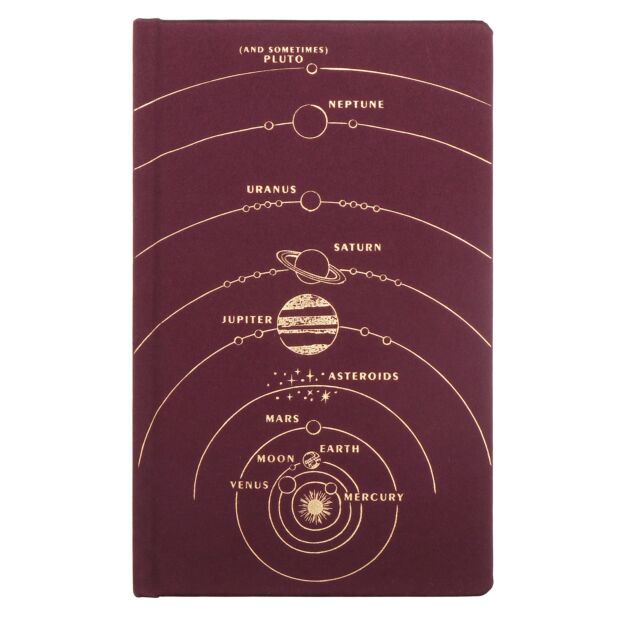 Vintage Notebook - Solar System