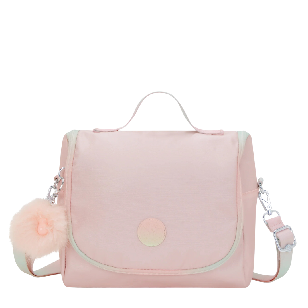 Kipling Kichirou Lunch Bag | Blush Metallic