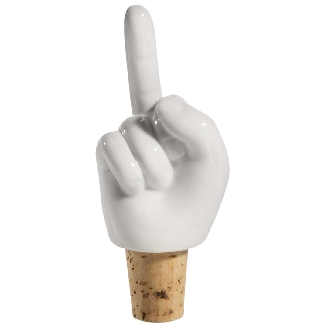 Bottle Stopper - Middle Finger