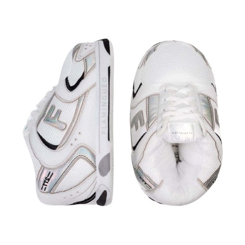 Giant House Slippers White Boston