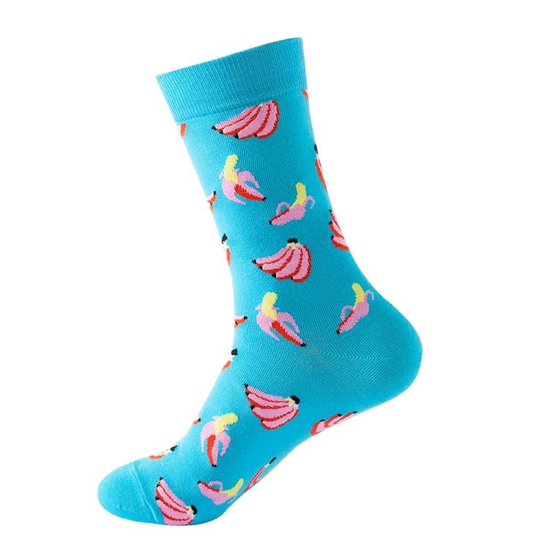 Soxxiez Banana Blue Socks