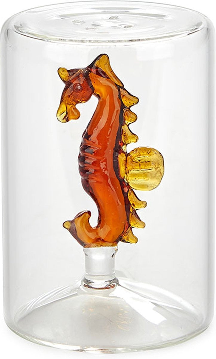 Salt Shaker - Seahorse Amber