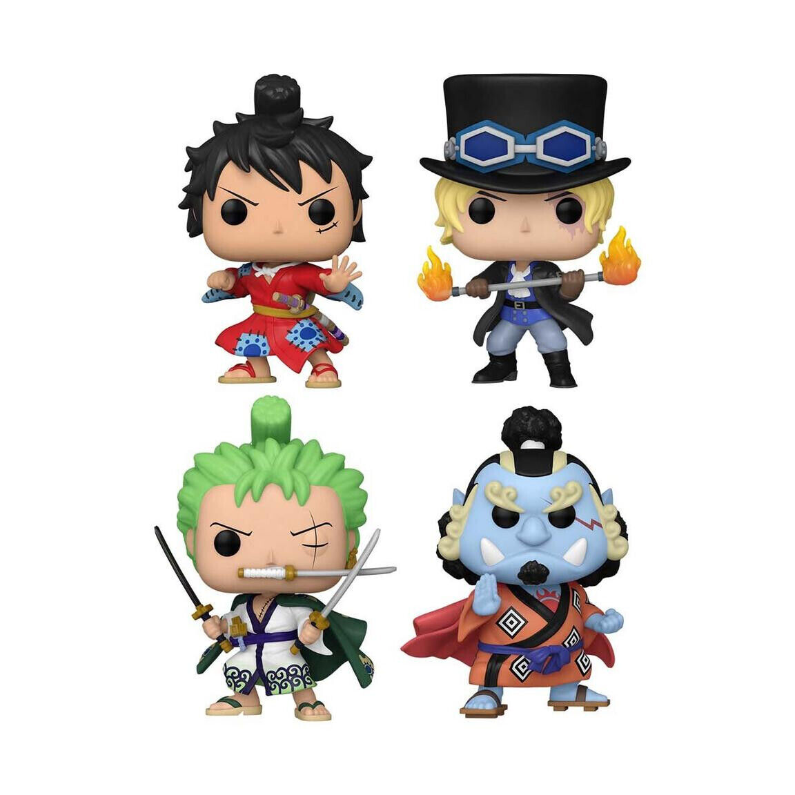 Funko Pop Luffytaro Sabo Roronoa Zoro Jinbe