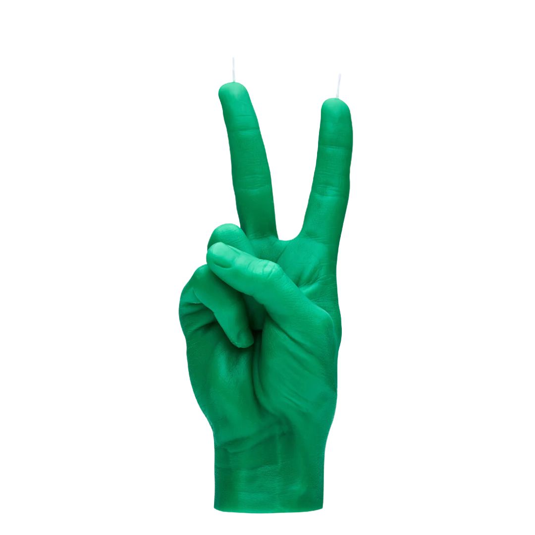 Candle Hand Peace | Green