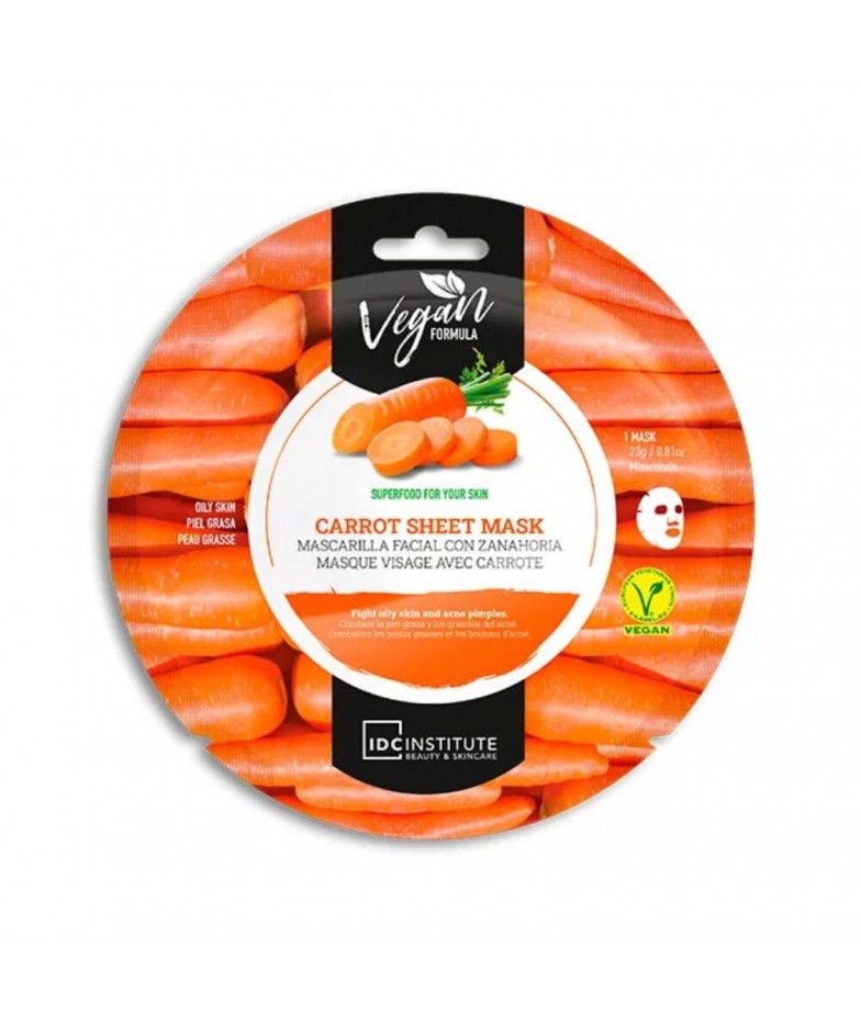 Facial Mask Vegan Grated Carrot