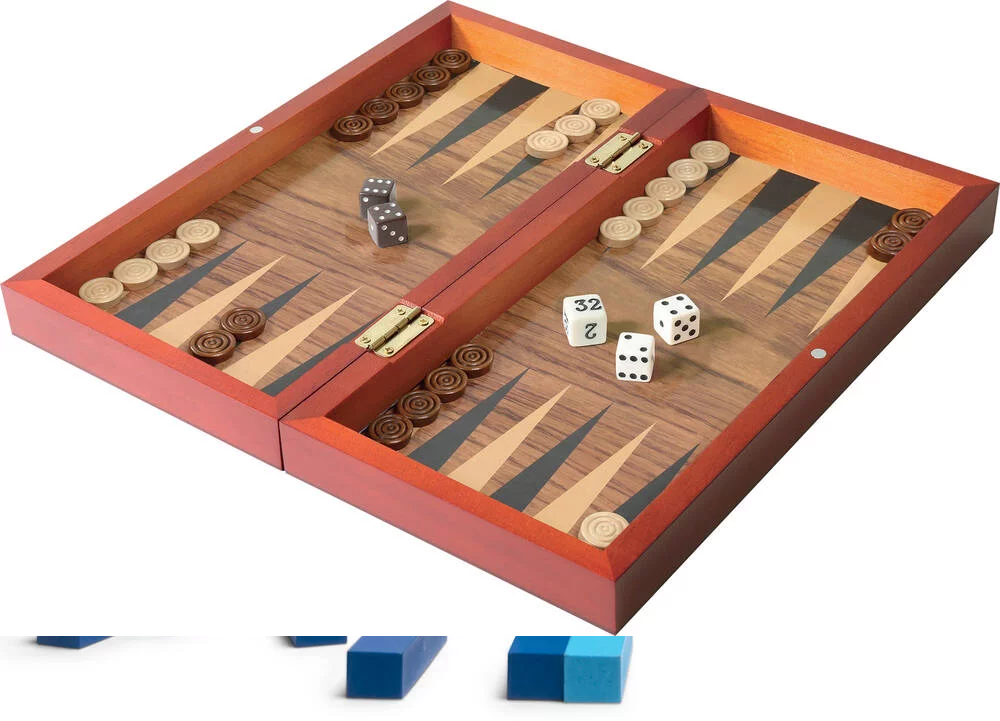 Mon Jeu De Backgammon Pliable En Bois