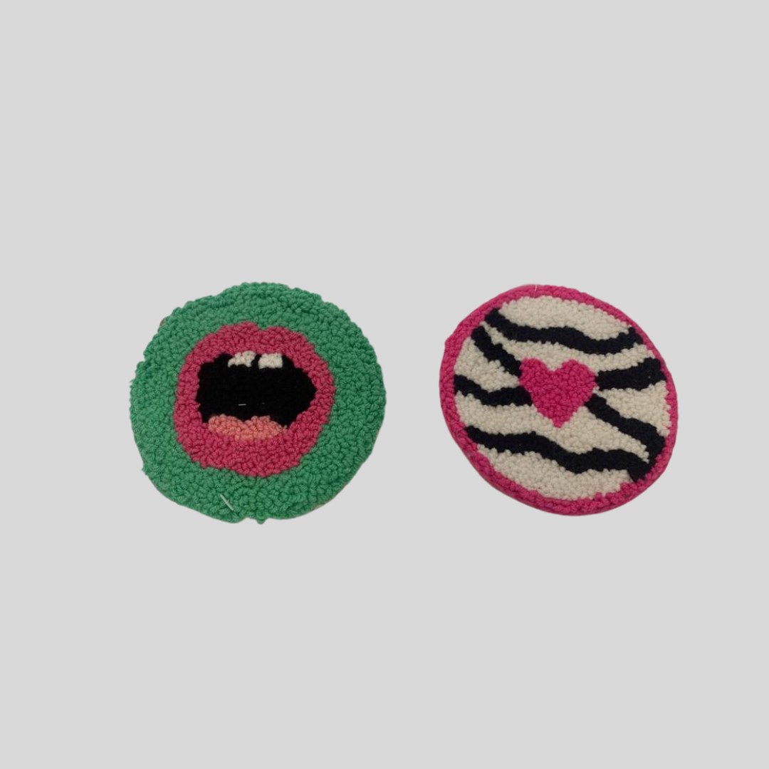 Embroidered Coaster