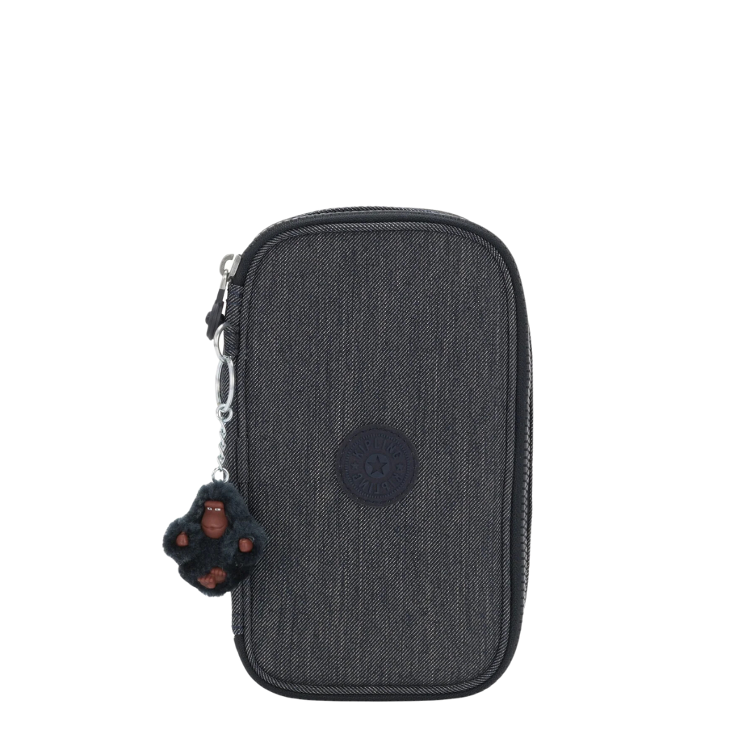 Kipling 50 Pens Pencil Case | Marine Navy