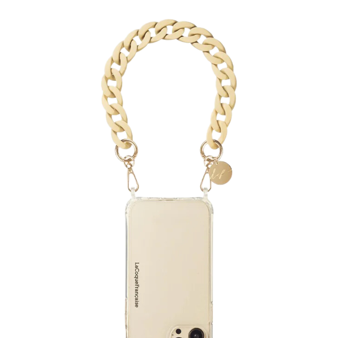 La Coque Francaise Sarah Short Chain | Beige