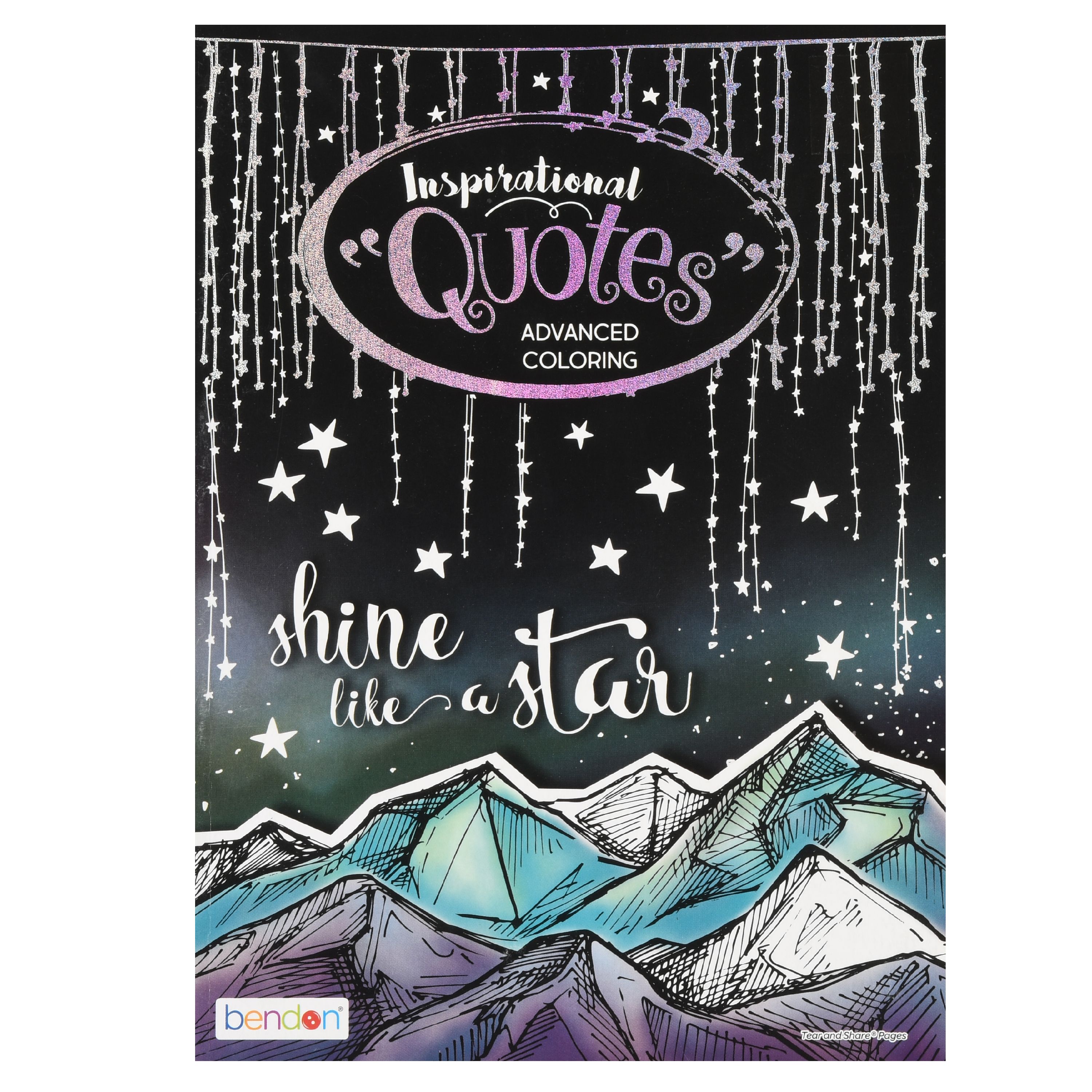 Coloring Book - Inspirational Quotes Advanced