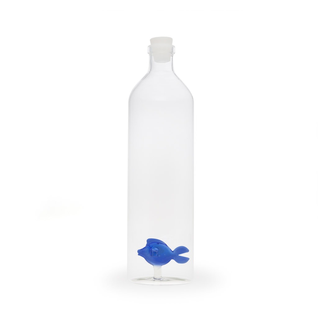 Water Bottle - Blue Fish