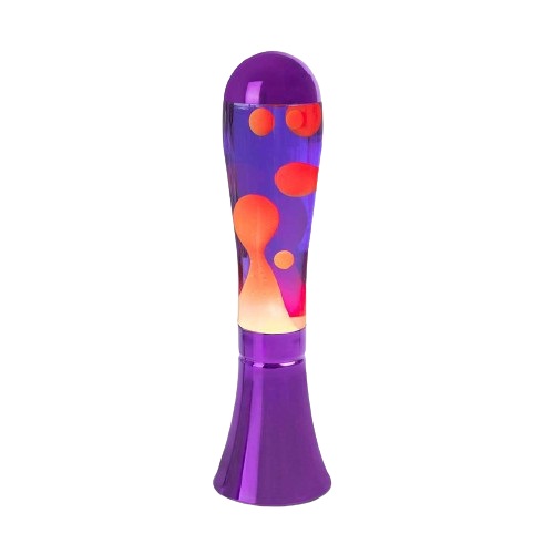 Magma Lava Lamp Aluminum Purple