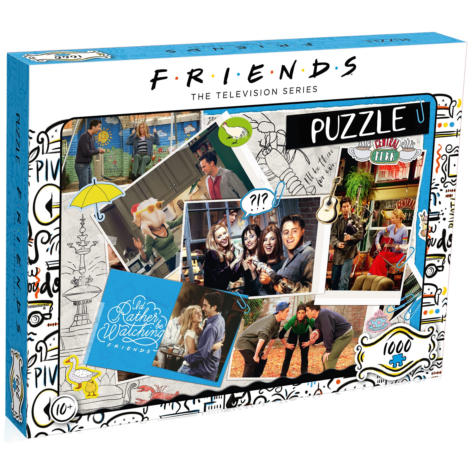 Friends Puzzle Scrapbook 1000Pce