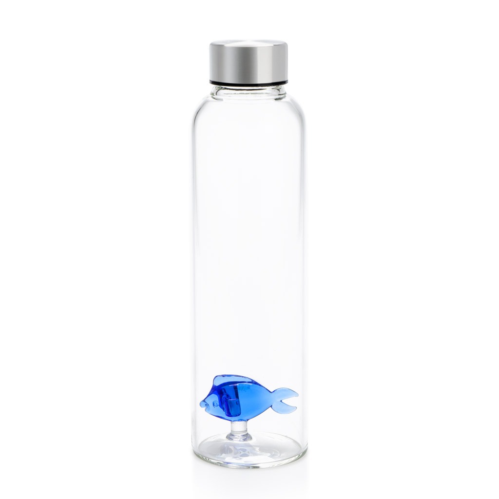 Water Bottle - Fish Blue